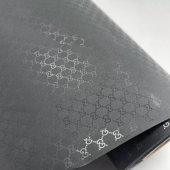 Gucci Authentic GG Logo Gift Wrapping Paper 6 Ft - Picture 11 of 12